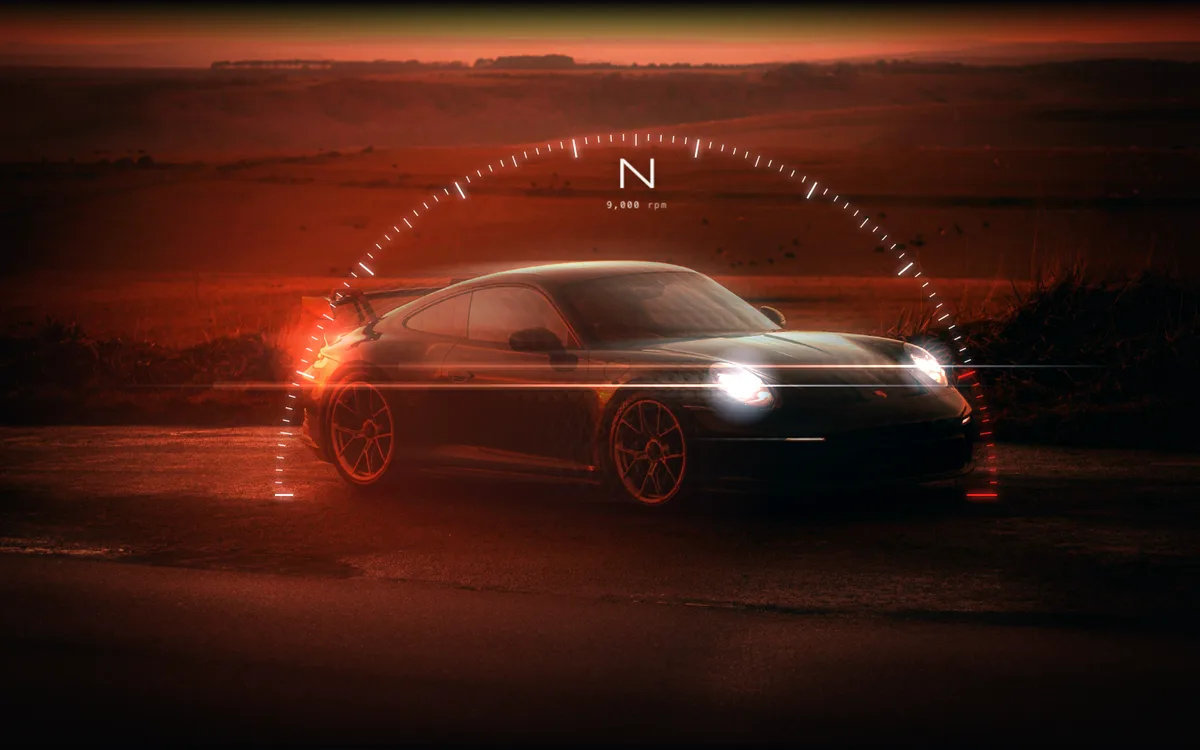 Концепт сайту Porsche